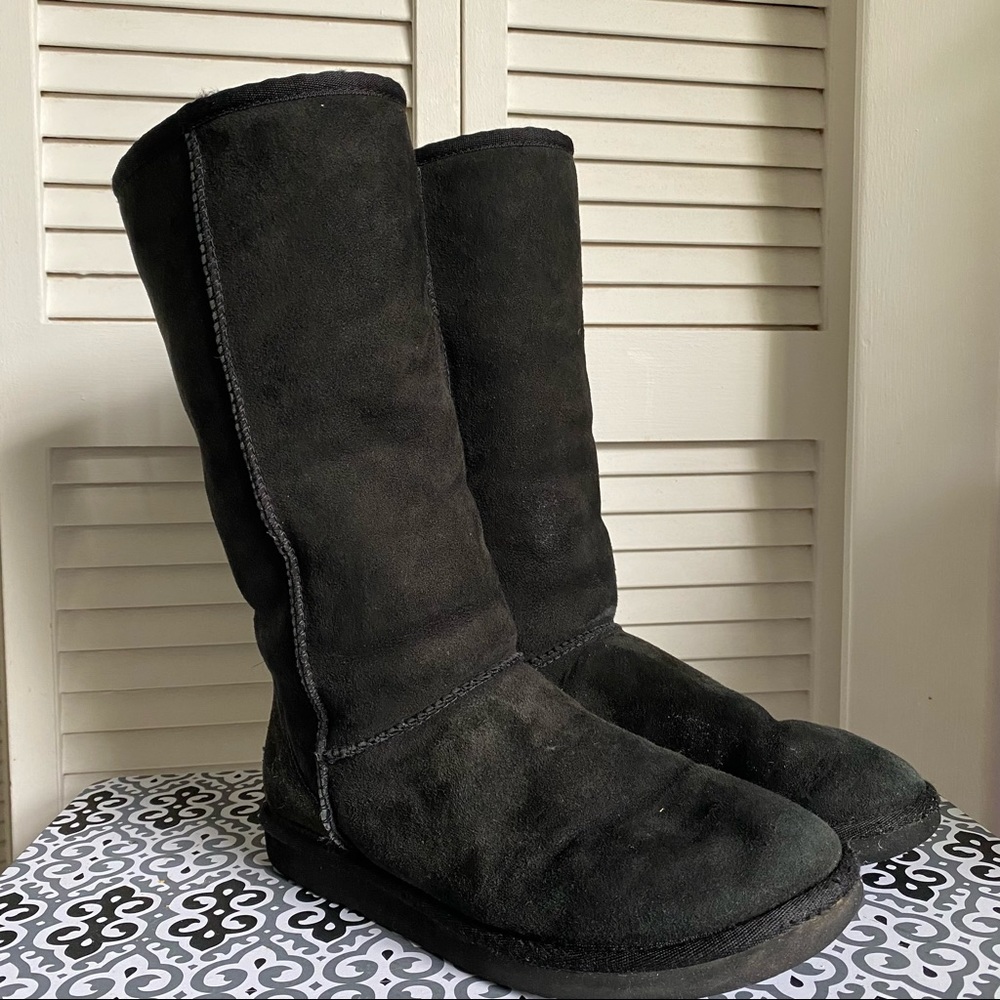 UGG | Black Classic Tall Sheepskin Boots